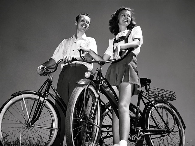 欧美经典复古黑白个性写真照片