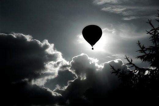 欧美个性伤感黑白意境图片