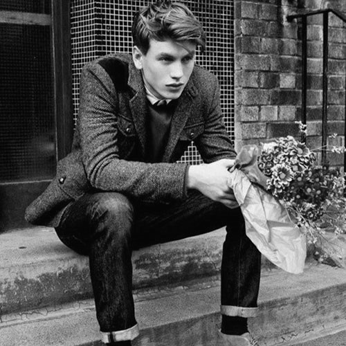 雅痞欧美绅士黑白男生头像精选