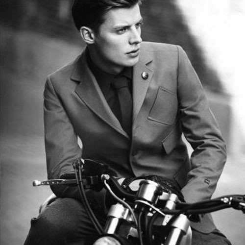 雅痞欧美绅士黑白男生头像精选