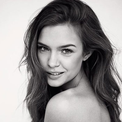 欧美美女黑白甜美头像