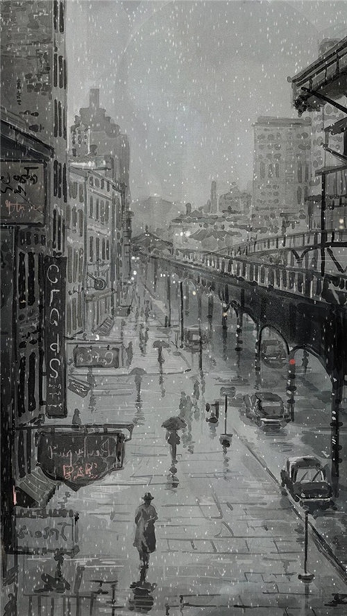 极简欧美男生壁纸黑白个性图片