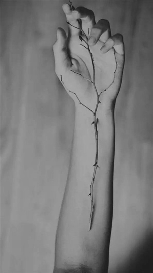 欧美女生壁纸黑白创意美图