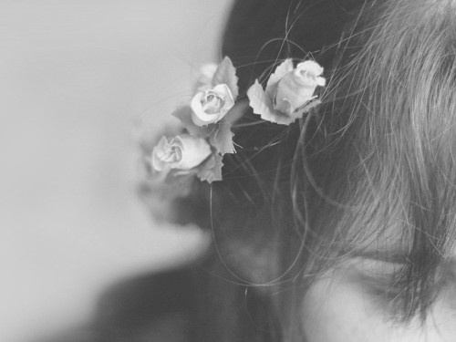 伤感美女黑白欧美意境头像