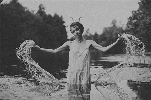 黑白欧美风个性意境大图