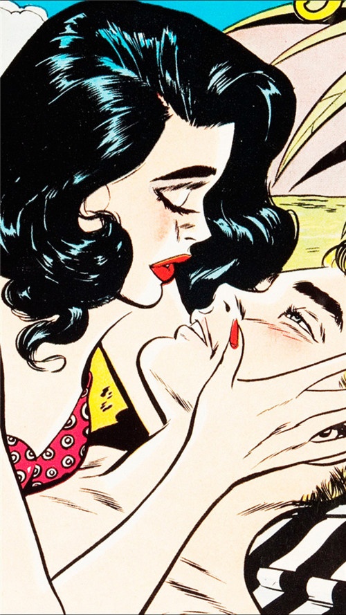 欧美风卡通霸气女生个性手机壁纸图片