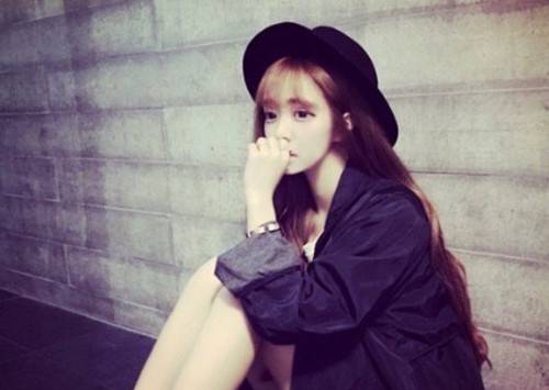 好看个性女图片大全 一道伤感的身影