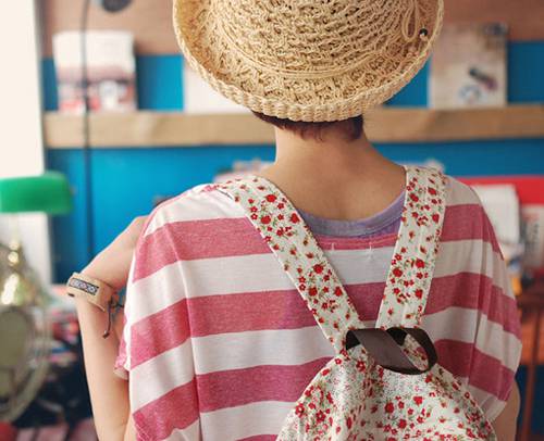 12星座女生图片_资深条纹控