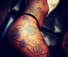 个性人物臀部纹身头像图片大全图片大全