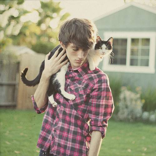 唯美颓废欧美范男生图片