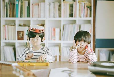 二年级女生童趣图片大全