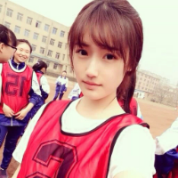 长发可爱女生闺蜜头像图片