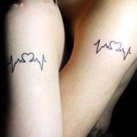 纹身甜蜜情侣头像图片大全