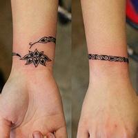 纹身甜蜜情侣头像图片大全