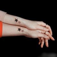 纹身甜蜜情侣头像图片大全