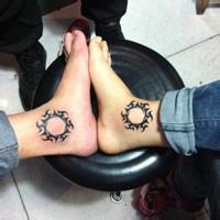 纹身甜蜜情侣头像图片大全