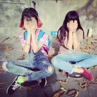 个性小清新姐妹闺蜜头像高清图片大全