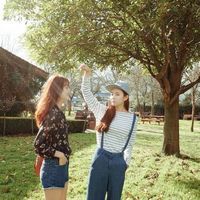 个性小清新姐妹闺蜜头像高清图片大全