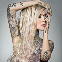 喝酒纹身的霸气欧美女生头像图片大全