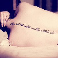 纹身唯美霸气女生头像大图片大全