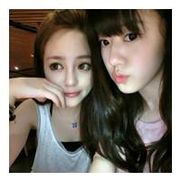 jpg可爱甜美女生姐妹头像图片大全