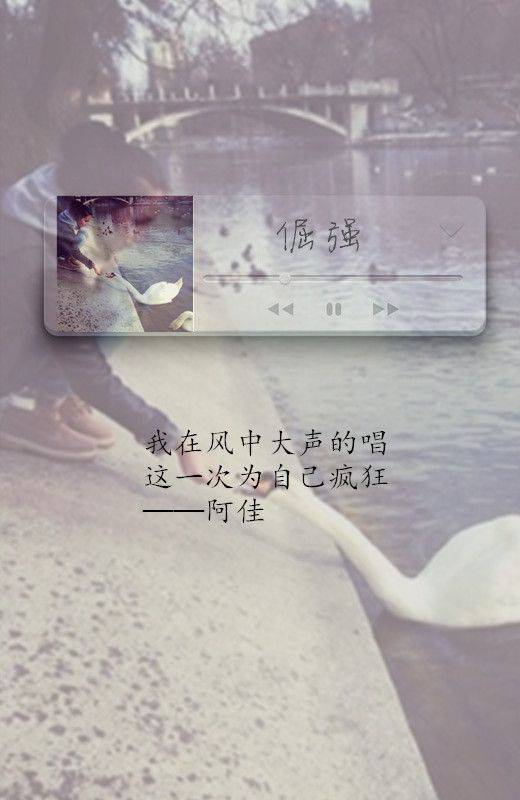 唯美带字歌词伤感意境图片