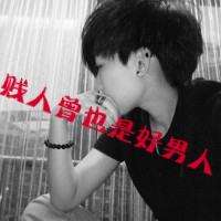 最新伤感带字图片黑白男生头像