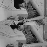 非主流个性人物黑白头像图片