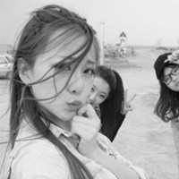 非主流个性人物黑白头像图片