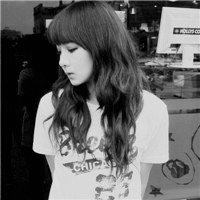 非主流个性人物黑白头像图片