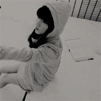 非主流个性人物黑白头像图片