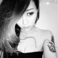 欧美个性纹身女生头像大图片大全