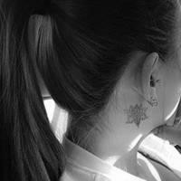 欧美个性纹身女生头像大图片大全