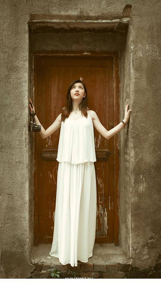 森系伤感意境个性写真图片