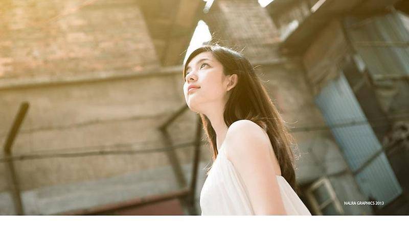 森系伤感意境个性写真图片