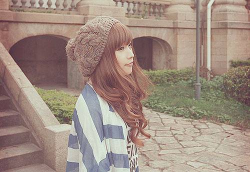 欧美森系小清新女生图片