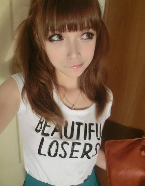 女生超自恋个性的自拍图片大全