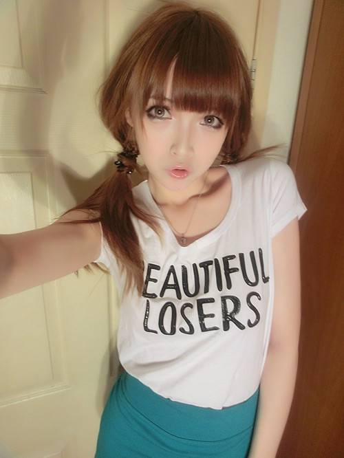 女生超自恋个性的自拍图片大全