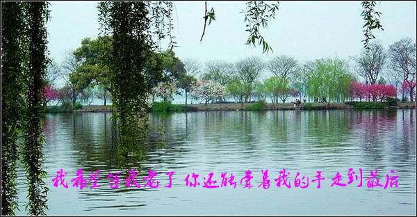 带字的外景唯美意境大图片