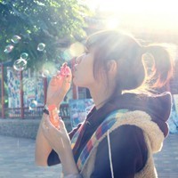 2016个性女生姐妹带字素颜头像图片