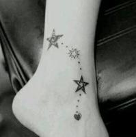 超有个性的意境纹身图片女生头像