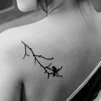 超有个性的意境纹身图片女生头像