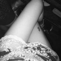 唯美人黑白意境纹身头像图片背景