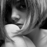 非主流2016黑白欧美女生头像图片高清