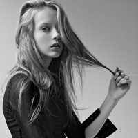 非主流2016黑白欧美女生头像图片高清