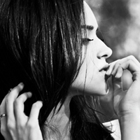 非主流2016黑白欧美女生头像图片高清