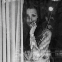 非主流2016黑白欧美女生头像图片高清