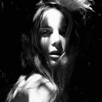 非主流2016黑白欧美女生头像图片高清