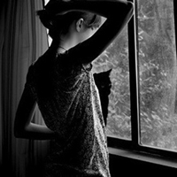 非主流2016黑白欧美女生头像图片高清