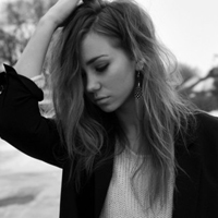 非主流2016黑白欧美女生头像图片高清